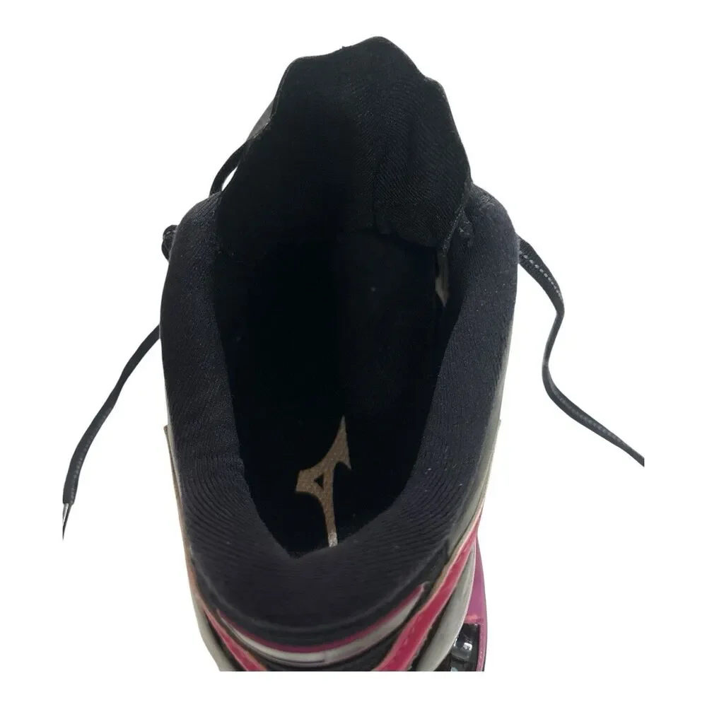 Mizuno Wave Prophecy 12 Womens Running Shoes Black Pink Blue J1GD230024 Size 8.5